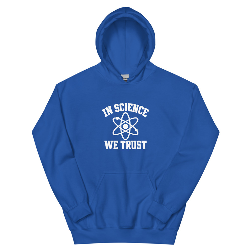 In Science We Trust Hoodie product view 4