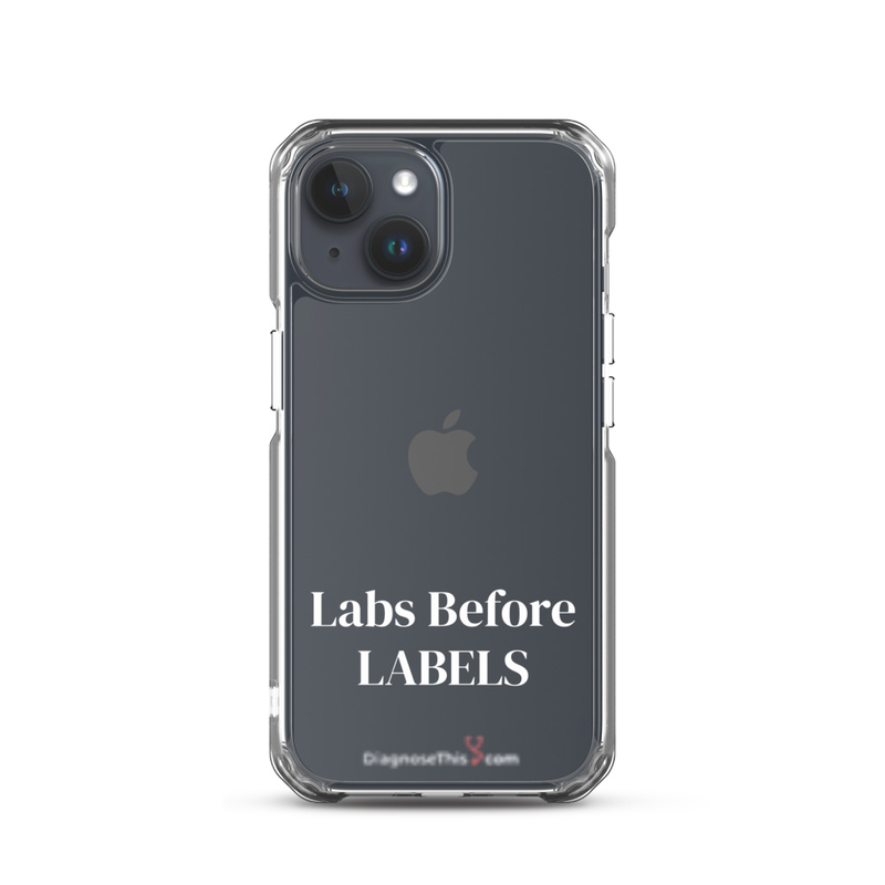 iPhone®  Labs before labels.  – iPhone 15