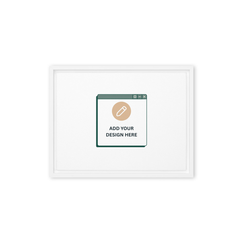 Framed canvas / 9″×12″
