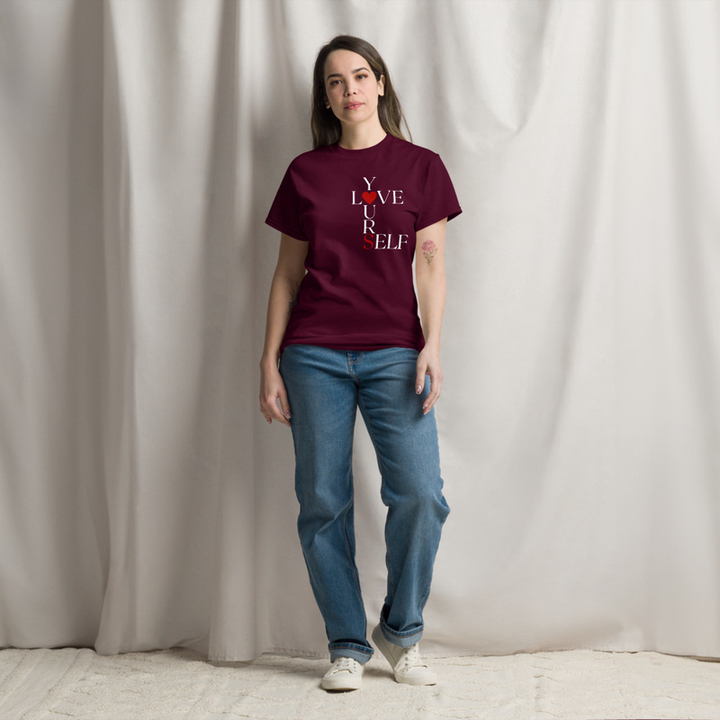 Love Yourself Women's dark classic tee