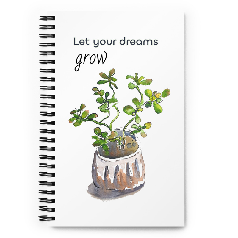 Notebook Let your Dreams grow