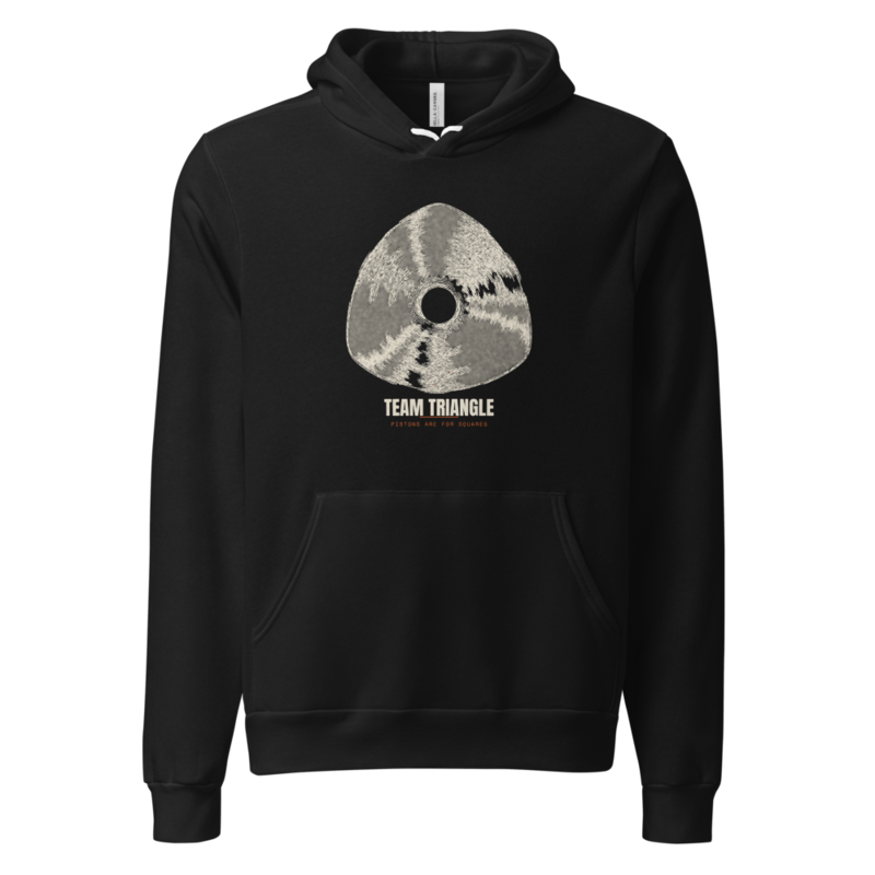 Team Triangle Hoodie mockup