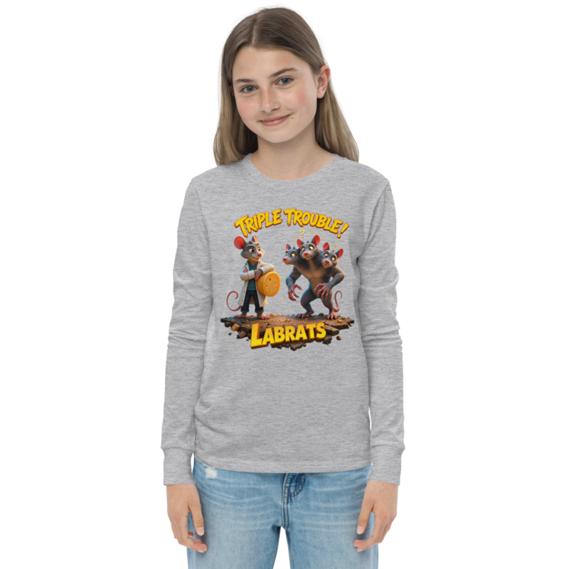Triple Trouble Kids Long Sleeve