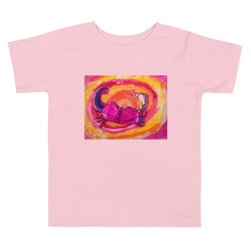 The Crab - Toddler Tee – 2T, Pink