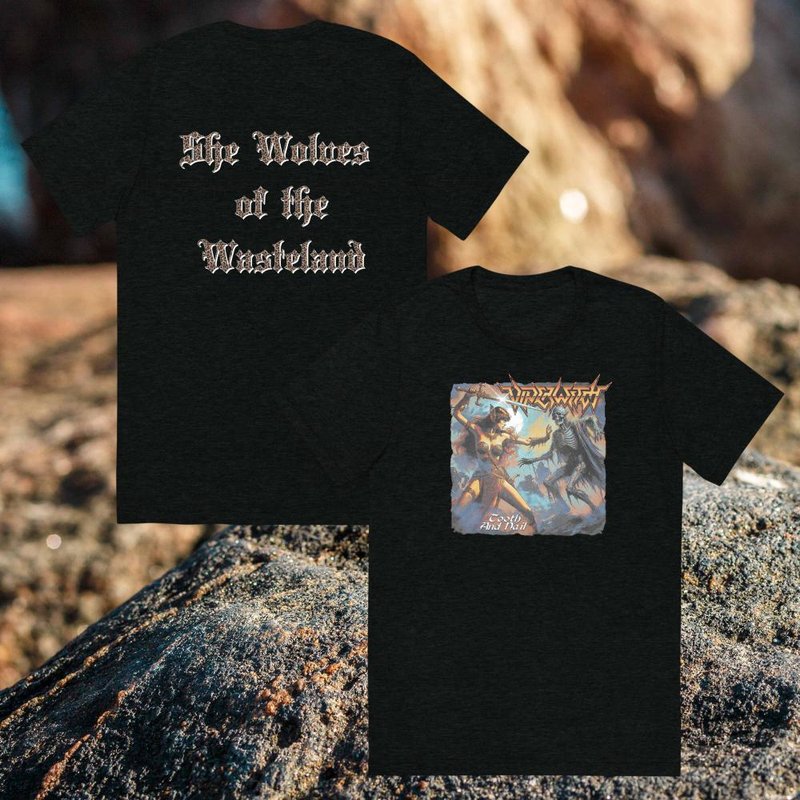 T Shirt - Tooth & Nail (Shewolves of the Wasteland on back)