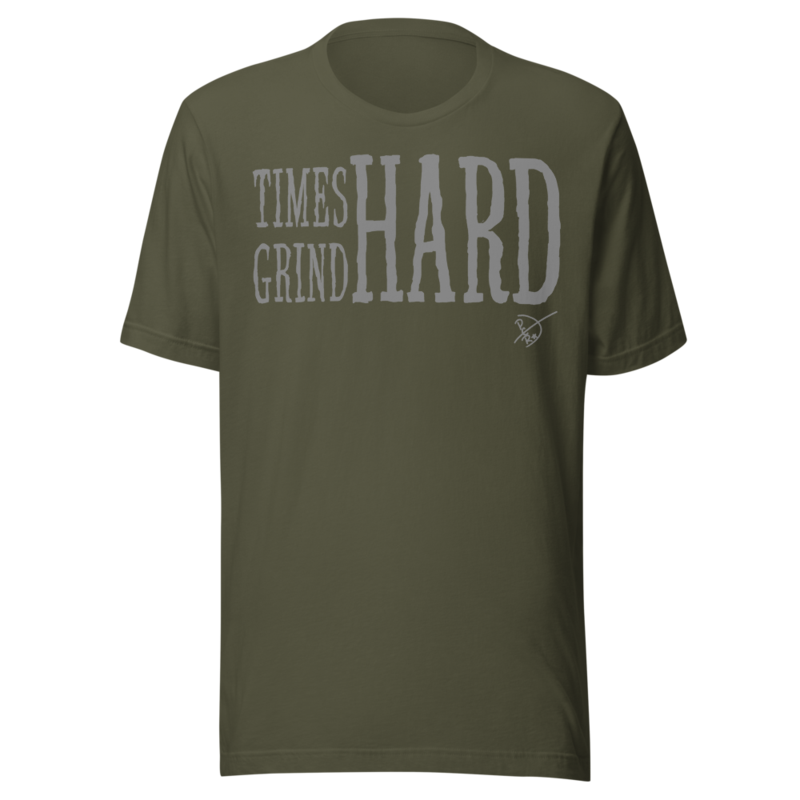 TIMES HARD GRIND HARD (2) – XS, Military Green
