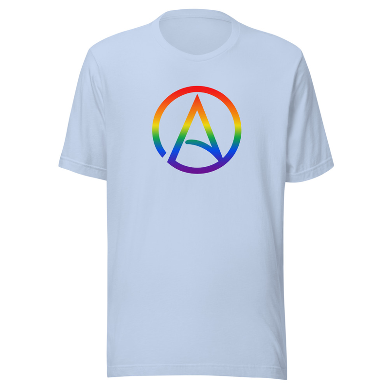 Pride Atheist Symbol T-Shirt product view 3