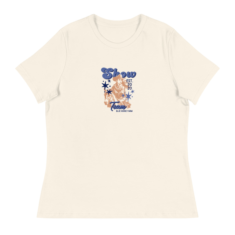 BHF Show Team Image Women's Relaxed T-Shirt – XL, Natural