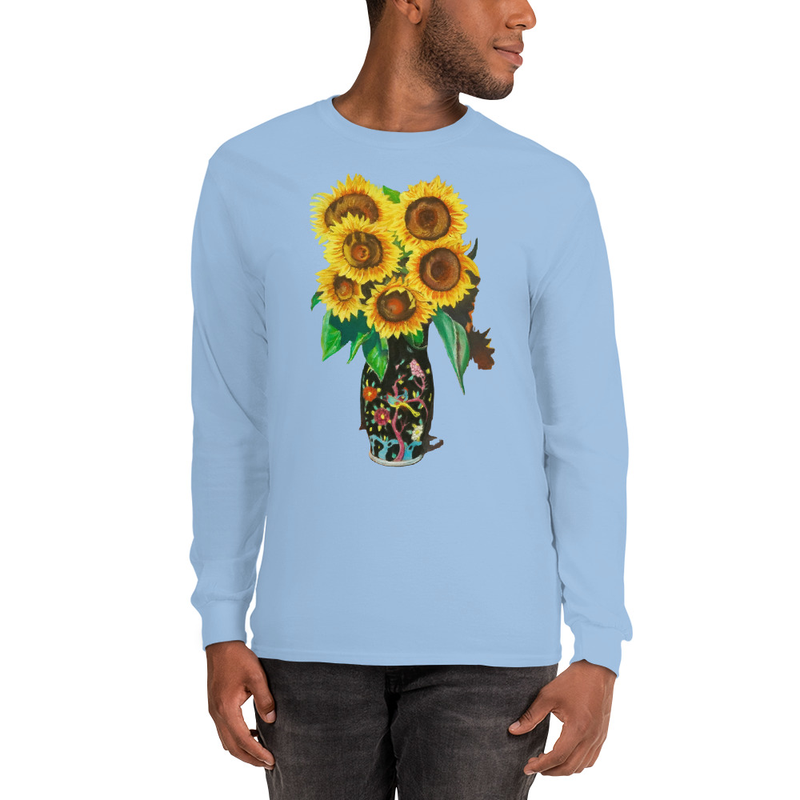 Herend Harmony - Unisex Long Sleeve Shirt – XL, Light Blue