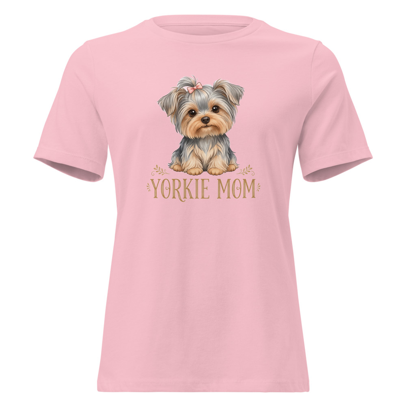 Women's Yorkie Mom Relaxed T-Shirt – view 10