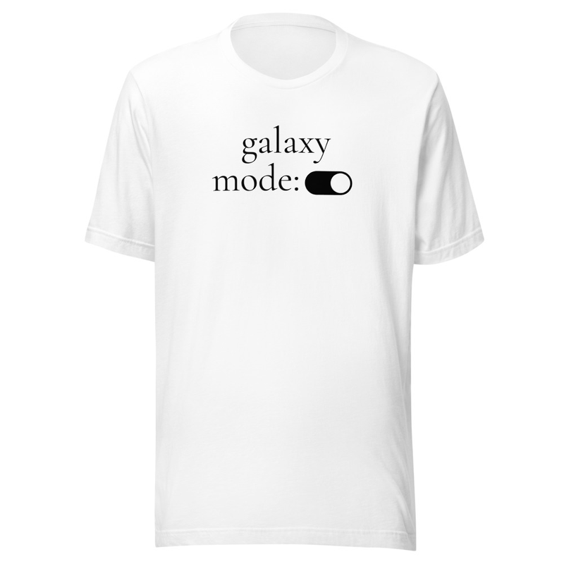 Galaxy Mode Tee – 3XL, White
