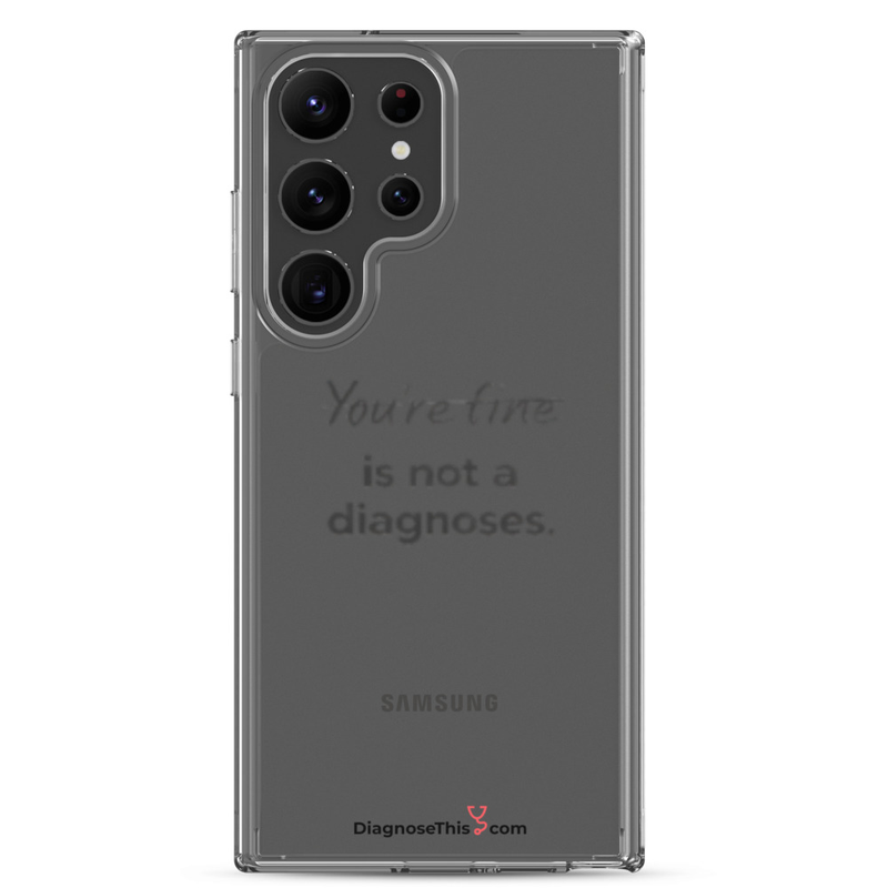 Samsung® - You're fine is not a diagnosis. – Samsung Galaxy S23 Ultra