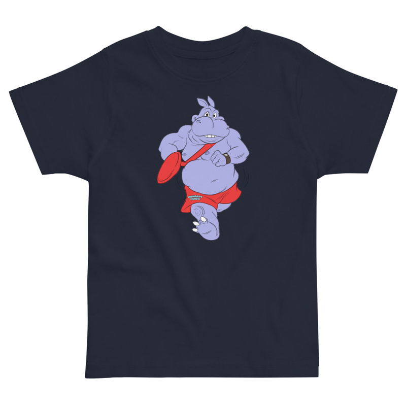 Unhappy Hugo Lifeguard T-Shirt for Preschoolers – 2, Navy