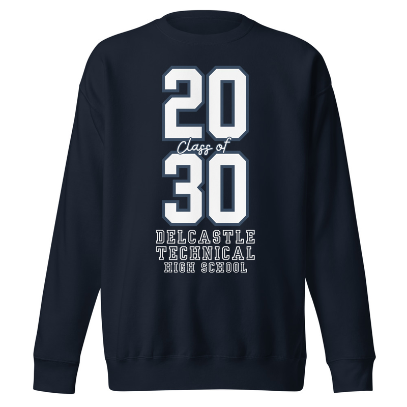 Sweatshirt - Class of 2030 Large Print