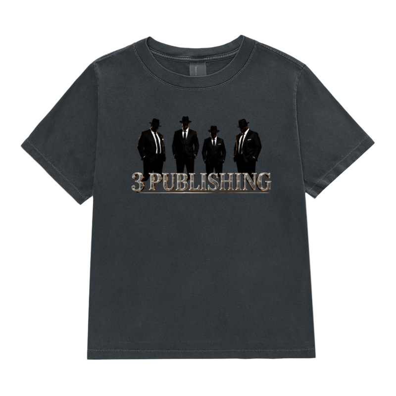 Women's Heavyweight Garment 3 Publishing Logo Dye Tee Bella + Canvas 6110GD