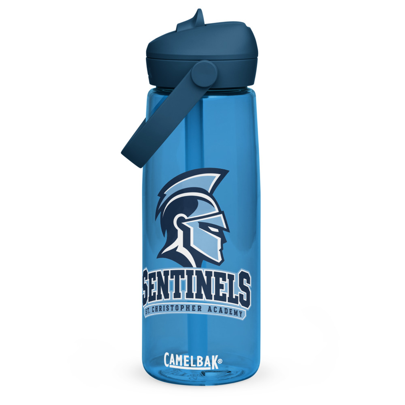 Sentinels Flip Straw Water Bottle