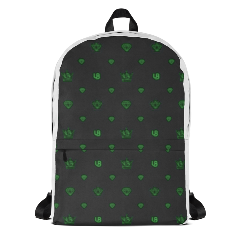 Uncle Benny ® Royal Crest All-Over Print Backpack Neon Green EST. 2020