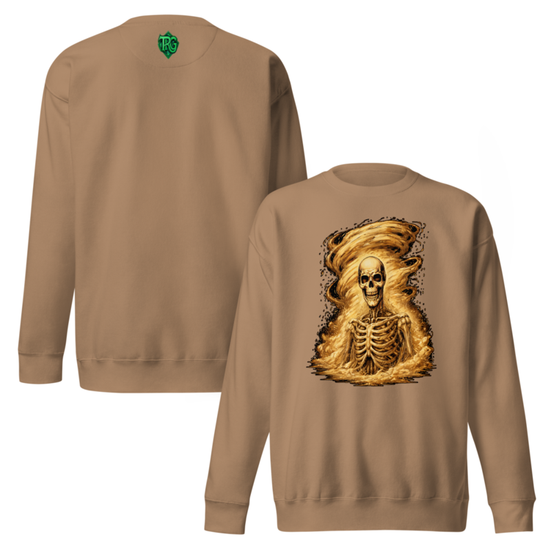 Sandstorm of Doom Latte Unisex Premium Sweatshirt