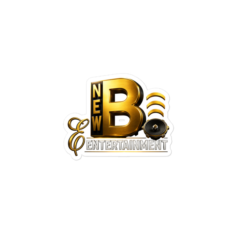 B New Logo Bubble-free stickers