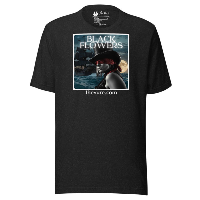 Album : Black Flowers : Unisex t-shirt