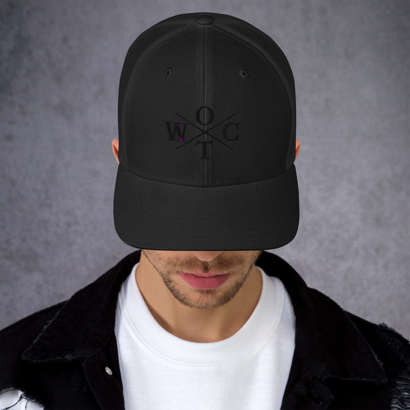 OTWC - Trucker Cap - Black Text – One size, Black