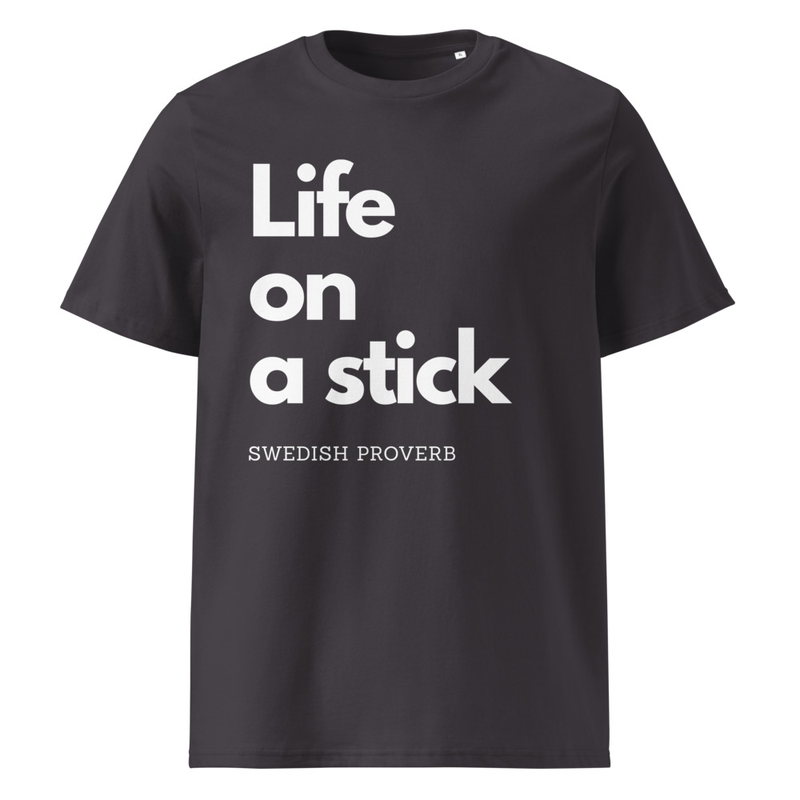 Organic cotton t-shirt - Life on a Stick view 4