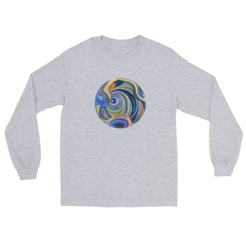 John in Wonderland - Unisex Long Sleeve Shirt – S, Sport Grey