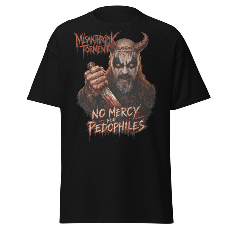 No Mercy Demon Face tee