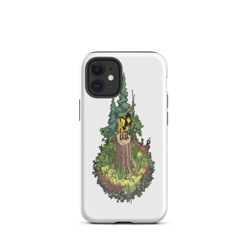 Cutaway Pluckle Tough Case for iPhone®