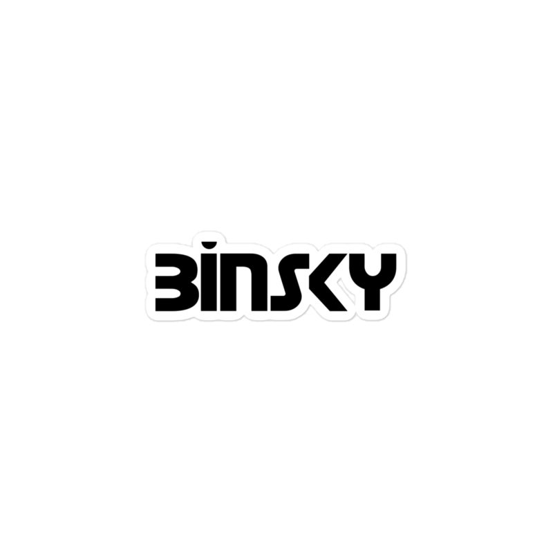 Binsky stickers