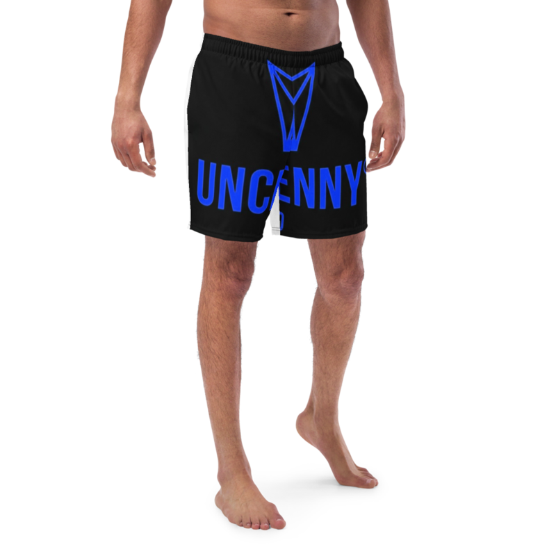 Uncle Benny ® Swim Trunks Neon Blue EST. 2020