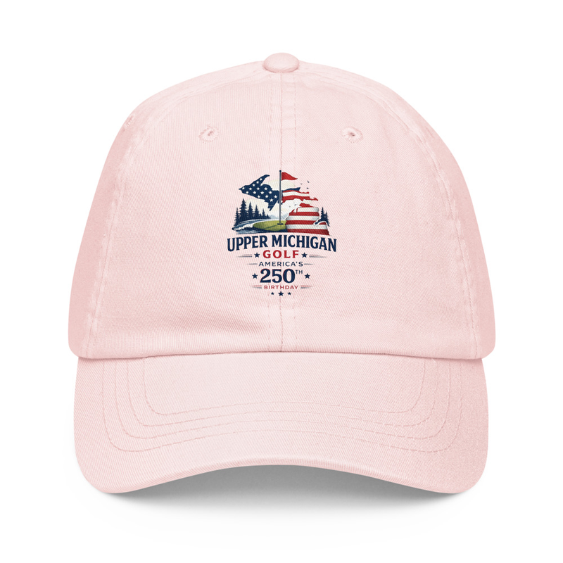 UP Golf # 7 Pastel baseball hat – One size, Pastel Pink