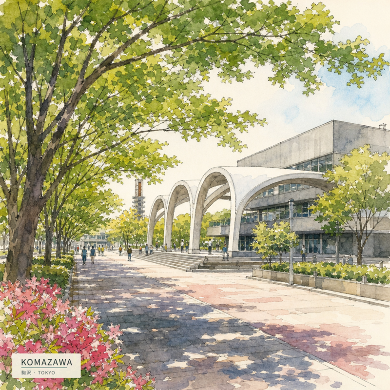 Komazawa(駒沢)のアートワーク