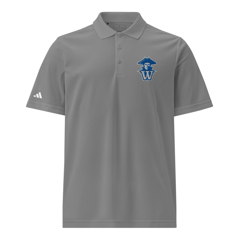 Women's Woodbridge W adidas sport polo – XL, Grey Three