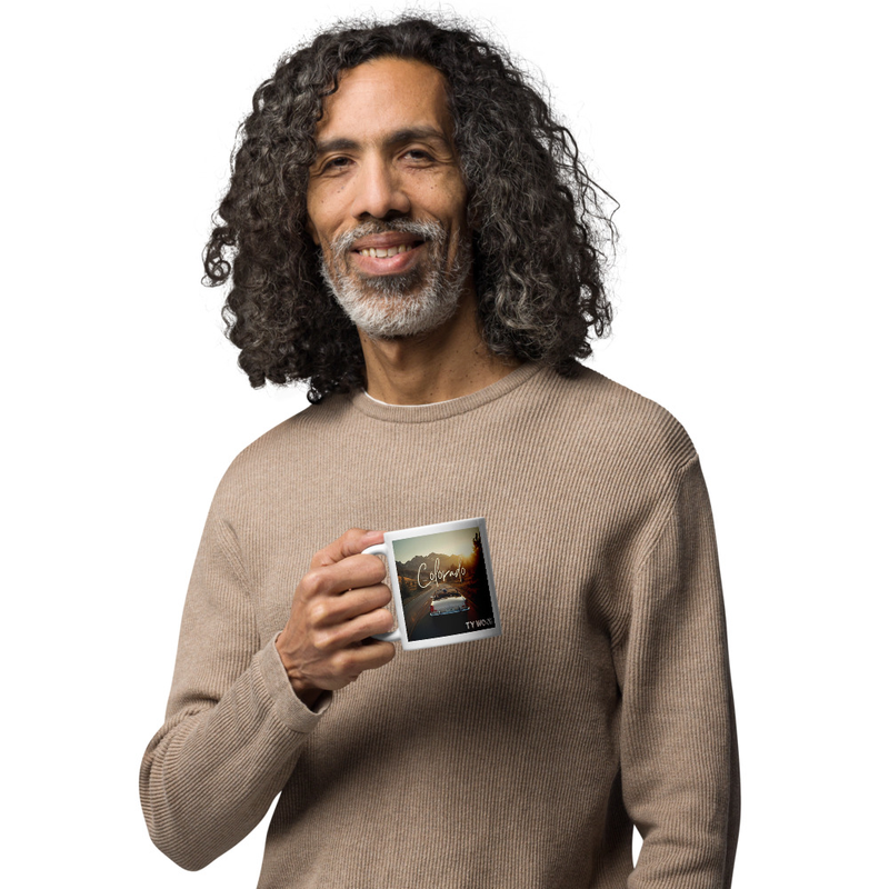 Colorado White Mug