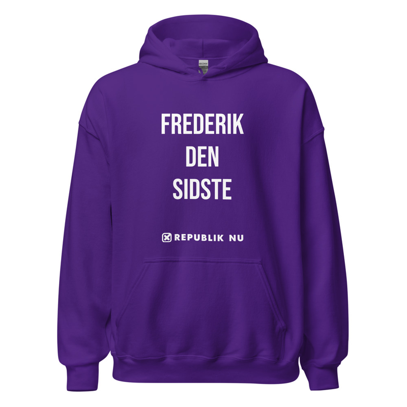 Hoodie Frederik den Sidste – Lilla