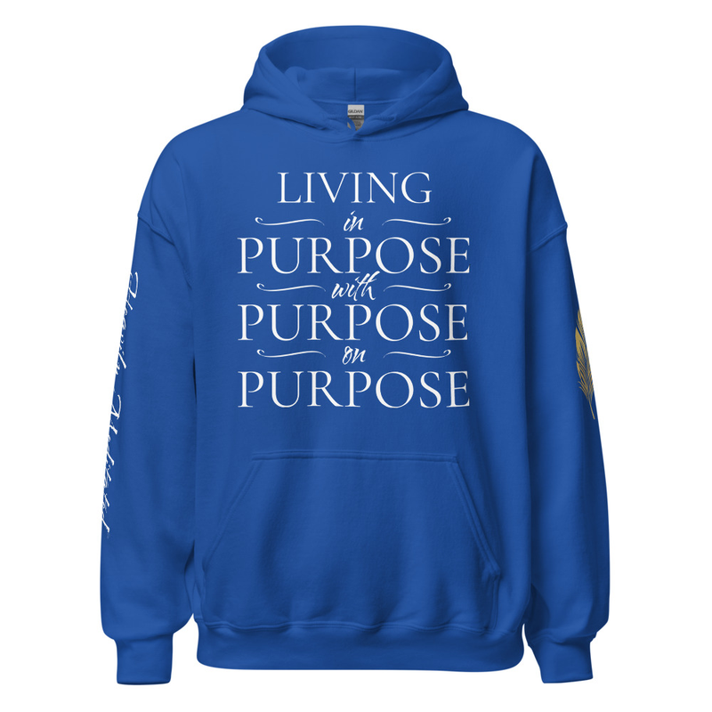 Soft Hoody - in with on Purpose – S, Royal
