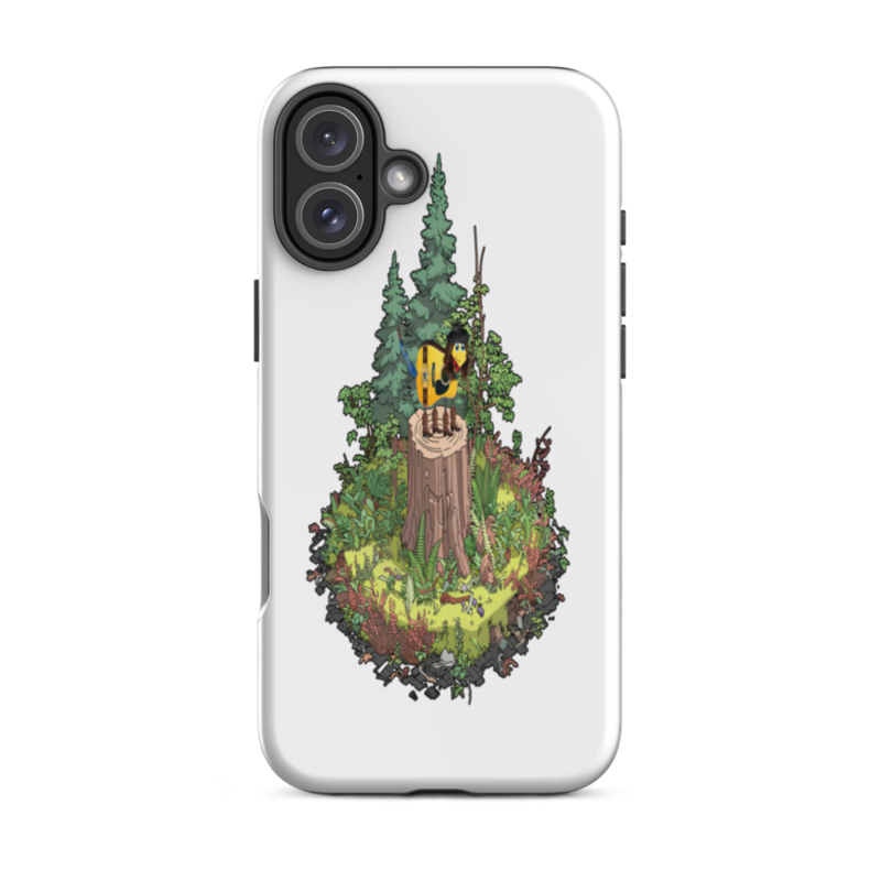 Cutaway Pluckle Tough Case for iPhone®