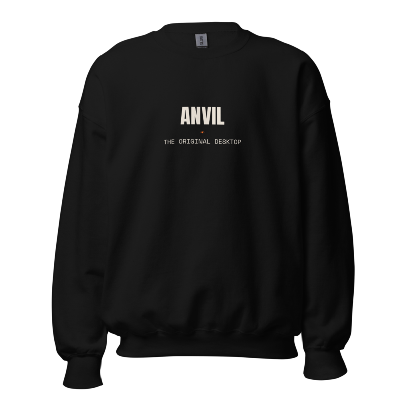 ANVIL Crewneck — Blacksmithing merch