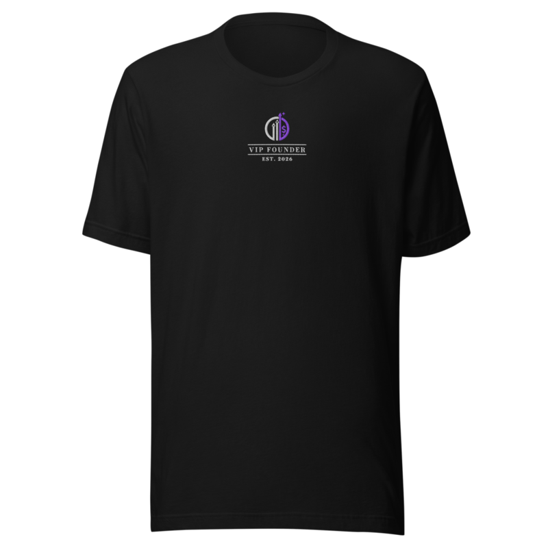 Founder Edition Tee — Black, view 2