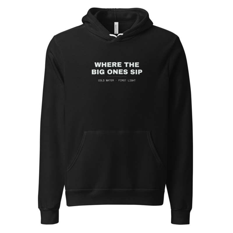 WHERE THE BIG ONES SIP Hoodie mockup