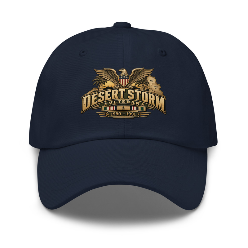 Desert Storm Veteran hat – One size, Navy