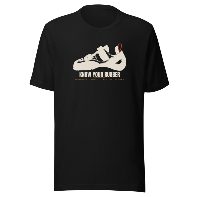 Know Your Rubber Tee mockup