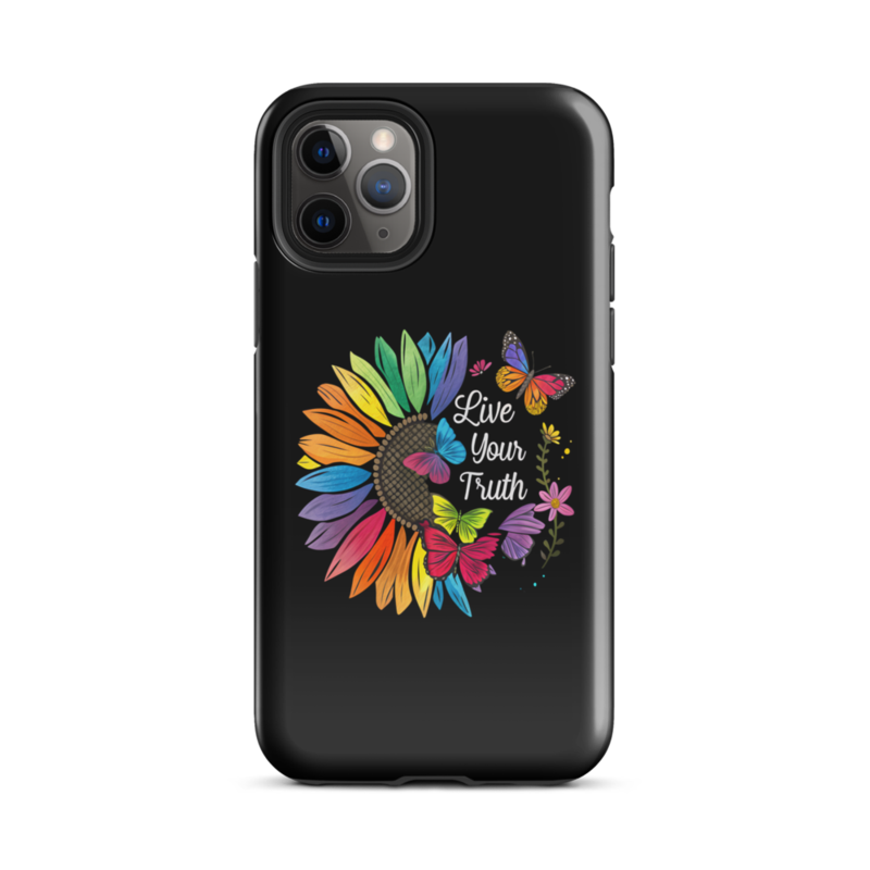 Live Your Truth Tough Case for iPhone® – iPhone 11 Pro, Glossy