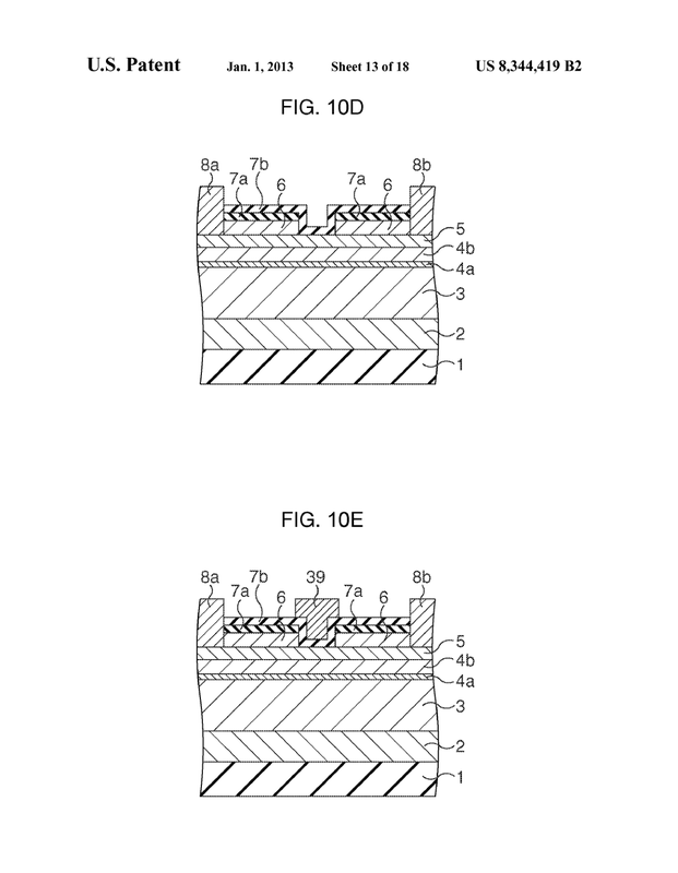 Patent US8344419 - Layers Pressed, Forces Converge - default