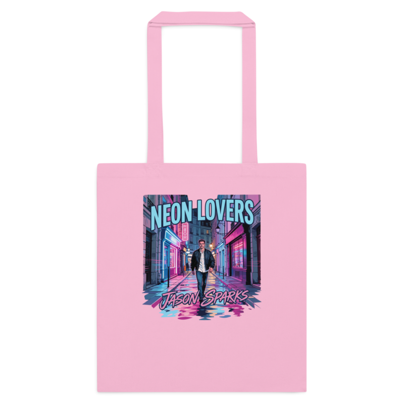 NEON LOVERS - Cinematic Streetlight Tote Bag
