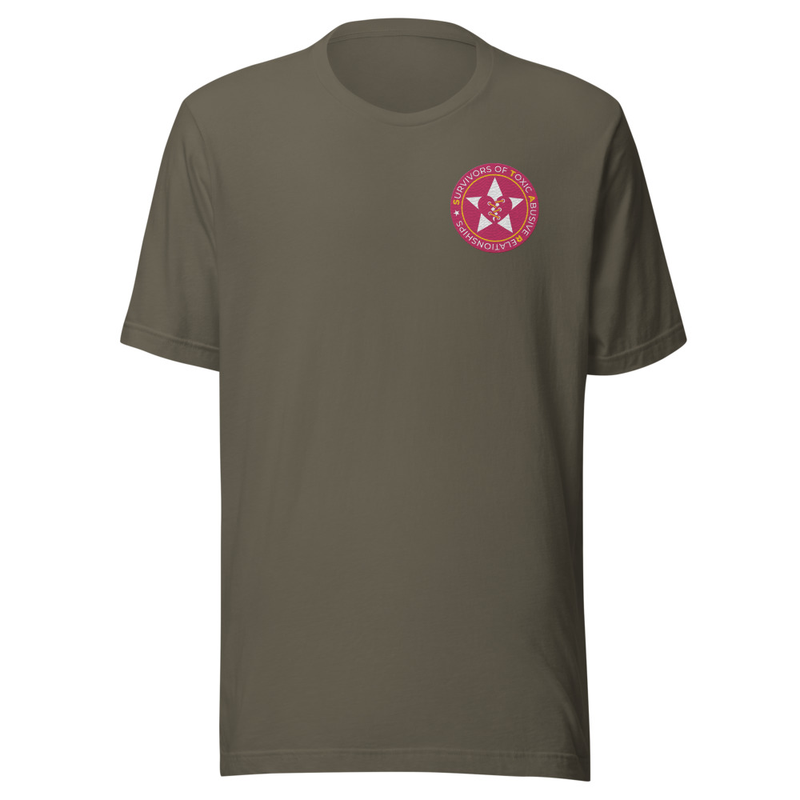 STARs Badge Embroidered T-Shirt - Dark – XL, Army