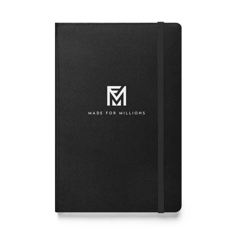 Million Dollar Mindset Journal ( Black ) – 5.5″×8.5″, Black