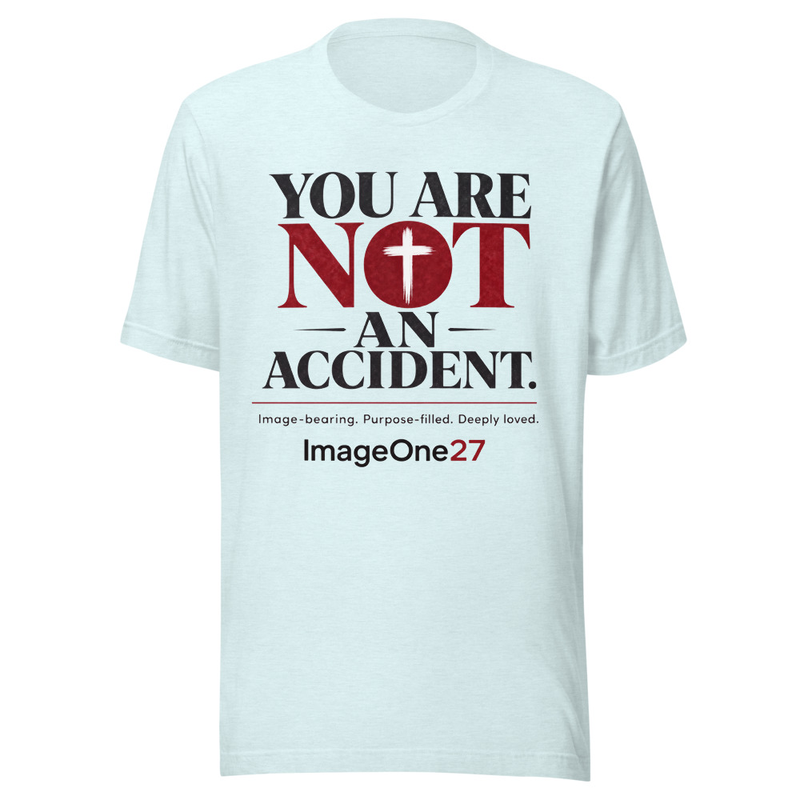 Unisex t-shirt – XS, Heather Ice Blue