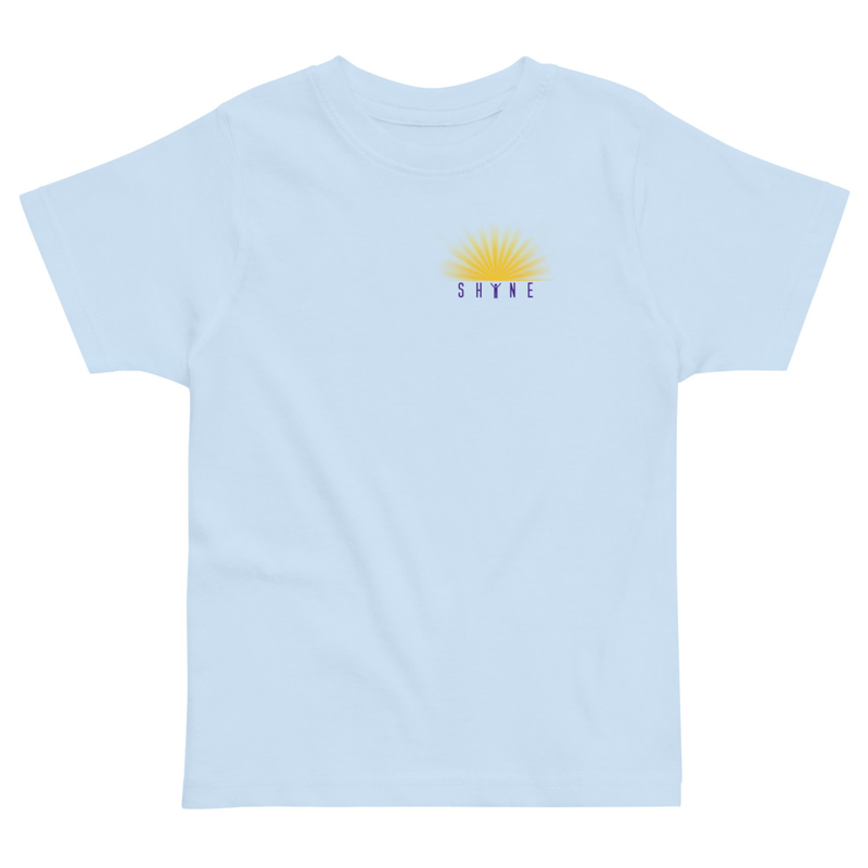 SHINE T-shirt - Toddler – 5/6, Light Blue